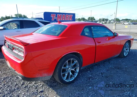 2022 Dodge Challenger Gt z USA, uszkodzony, nr VIN 2C3CDZJG7NH263594